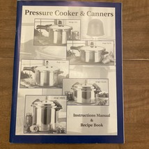 Vintage Mirro Pressure Cooker &amp; Canners Instruction Manual and Recipe Book - £5.66 GBP