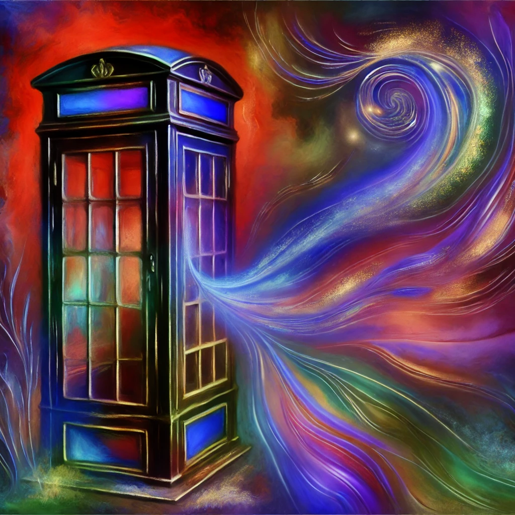 Celestial Gateway English Telephone Booth - £0.74 GBP