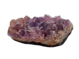 Purple Amethyst Crystal Geode Spirituality Cluster - £23.73 GBP