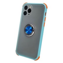 for iPhone 11 Pro 5.8&quot; Matte Strong Colored Side Magnetic Ring Stand Shockproof - £6.86 GBP