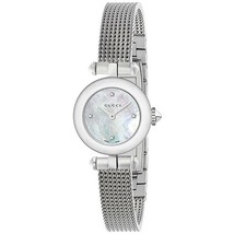 GUCCI YA141504 Diamantissima Ladies Sapphire Crystal Chrono Watch + Gift Bag - £573.50 GBP