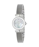 GUCCI YA141504 Diamantissima Ladies Sapphire Crystal Chrono Watch + Gift Bag - $719.69