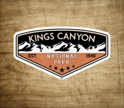 Kings Canyon National Park California Decal Sticker 3.75&quot; X 2.25&quot; - £4.18 GBP