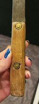BUTCHER KNIFE ANTIQUE VINTAGE 11" image 5