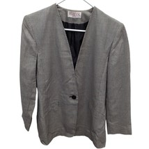 Vintage Sophisticates Pendleton Petite Houndstooth Career Blazer Jacket ... - $199.99