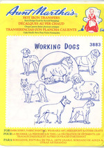Hot Iron Transfers Working Dogs - 7 dogs included - £3.14 GBP