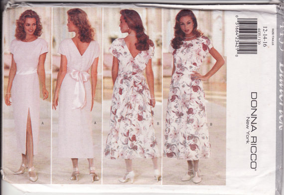 Butterick 4435, Misses' Easy Dress Size 10 - $4.00