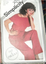 Vintage Simplicity 5103 Self Ruffle Sleeveless Top with Elastic Neckline & Waist - $4.00