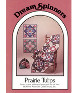 Quilting Pattern Dream Spinners Prairie Tulips Baby Quilt Bumper Pads Sheet - €7,81 EUR