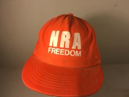 Vintage NRA National Rifle Association Snapback Trucker Mesh Hat - £15.65 GBP