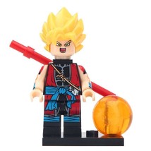 Xeno Goku Dragon Ball Z Super Saiyan Minifigures Block Toy Gift For Kids - £2.38 GBP