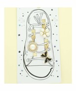 Shoe Set with Rhinestone Set Pearl, Flower  Bow Charms - $27.77 CAD