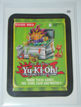 2015 Topps Wacky Packages &quot;Yu-Ki-Oh!&quot; Card# 93 - $95.18 MXN