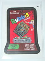 2015 Topps Wacky Packages &quot;Rubbish Cube&quot; Card# 92 - $5.00