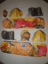 Custom ~ Ems Fire Dept Firemen Rescue Hat Boots Helmet  Accessories Ceiling Fan - $118.75