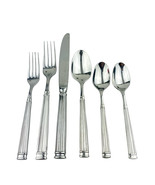 Fortessa Doria Stainless Flatware 5 Piece Setting + Extra Teaspoon 18/10... - $40.48 CAD