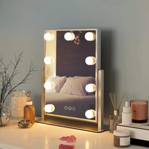 White Fenchilin Hollywood Mirror With Light Large Lighted Vanity Makeup Mirror - £39.16 GBP