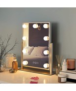 White Fenchilin Hollywood Mirror With Light Large Lighted Vanity Makeup ... - £38.39 GBP