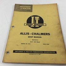 Genuine I&amp;T Allis Chalmers Shop Manual AC-8 1959 D-17 Diesel - £13.14 GBP