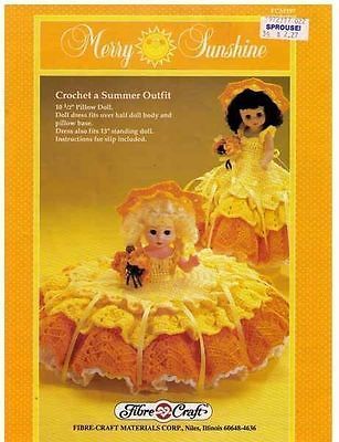 MERRY SUNSHINE  Pillow Doll - Book FCM197 - $9.00