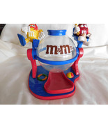 M Ms Yellow Red Make A Splash Candy Dispenser 7 Inches Tall - £8.64 GBP