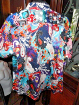 Robert Graham Hatteras Short Sleeve Shirt Size Medium  New with tags image 2