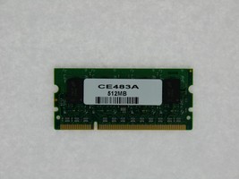 CE483A 512MB DDR2 144p For Hp Laserjet KTH-LJ4014/512 P4014n P4015n P4515 P4015x - £13.03 GBP