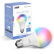 Feit Electric Smart Bulb, 100W Equivalent Color Changing and Tunable Whi... - $40.99