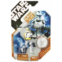 Star Wars 30th Anniversary Collection Yellow Clone Trooper Officer Comma... - $31.99