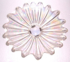 Vintage Depression Indiana Glass Carnival Glass Star Style Display Plate/Server - £46.07 GBP