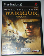 Playstation 2 - Full Spectrum Warrior (Complete With Manual) - £11.75 GBP