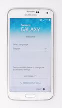 SAMSUNG GALAXY S5 SM-G900A WHITE ATT 16GB 2GB 5.1" 16MP SD 3.5MM W/BOX+ ... - $79.48
