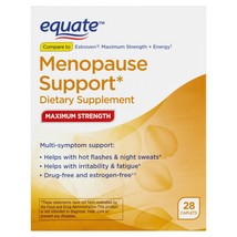 Equate Maximum Strength Menopause Support Caplets, 28 CounT. - £17.40 GBP