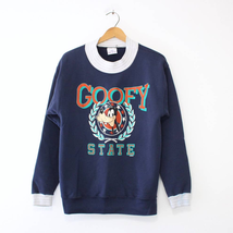 Vintage Walt Disney Goofy State Sweatshirt Large XL - £52.43 GBP