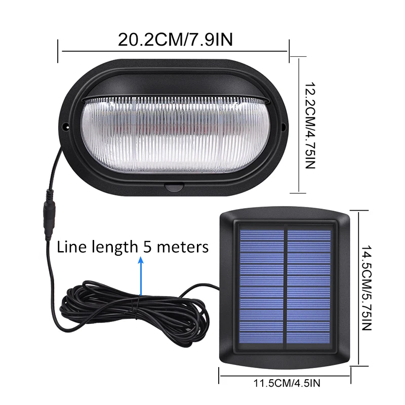 10 LEDS Solar Lamp Super Bright PIR Motion Sensor Outdoor Waterproof Sol... - £118.86 GBP