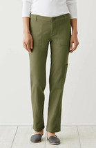NWT Womens Petite Size 2 2P J Jill Army Green Stretch Denim Jeans - £19.14 GBP