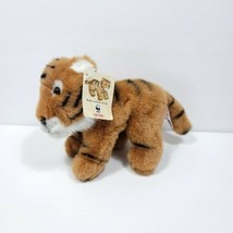 Gund Bengal Tiger Plush Toy World Wildlife Fund WWF 44528 Stuffed Animal 9&quot; L - £18.24 GBP