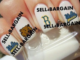 University Of California La Ucla Bruins College Logos》Nail Art Decals《Non Toxic - £14.93 GBP