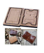 DIY Leather Craft Vintage Cardholder Wallet Die Cutting Knife Mold Metal - £33.12 GBP