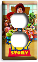 Disney Toy Story 3 All Woody Buzz Duplex Outlet Plate Kid Play Room Decoration - £8.25 GBP