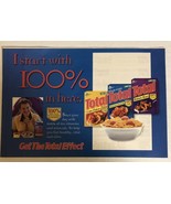 1990s Total Cereal Vintage Print Ad Advertisement  PA3 - $7.91