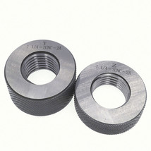 Thread Ring Gage 1&quot; 1/4-7 UNC 2A Thread Ring Gauge T and Z - £63.43 GBP