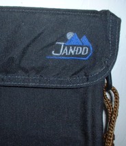 JANDD brand messenger bag with very sturdy &amp; padded shoulder strap, blac... - $665.24 MXN