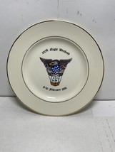 USMA United States Military Academy Graduation Feb 8-10th, 1991 Plate/Dish 10&quot; - £15.11 GBP