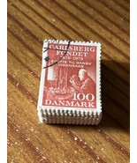 DENMARK #592  1976 CARLSBERG FOUNDATION CANTENARY  F-VF USED Bundle Lot - $44.55