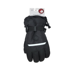 Canada Weather Gear Mens Extra Insulated Gloves Black Fleece Warm Size X... - £25.50 GBP