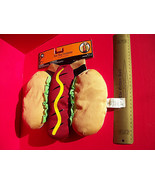 Pet Holiday Dog Clothes XS Hotdog Halloween Costume Set Lettuce Animal O... - £6.06 GBP
