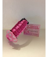 New Pink Power Breast Cancer Awareness Parachute Bracelet Light &amp; Dark Pink - $5.00