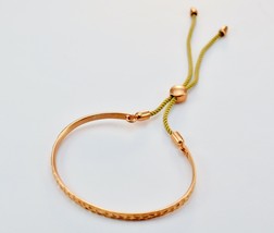 Kaitlyn Lily Bangle With Rose Gold Over Lay - $124.00