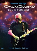 David Gilmour: Remember That Night - Live From The Royal Albert Hall - Video USA - $9.85